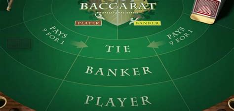 Baccarat score  You have three options to choose from when placing a bet on a given round